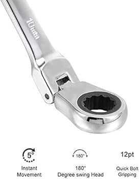 Amazon.co.jp: ラチェットの組み合わせスパナ調整可能